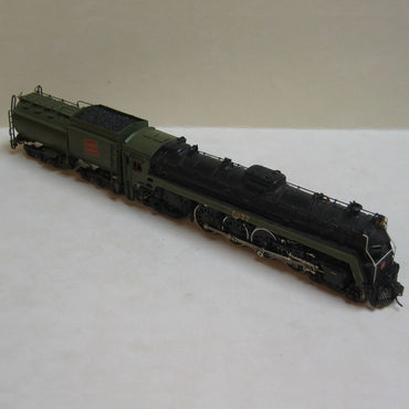 Brass CNR 4-8-2 U1f Northern Steam Locomotive