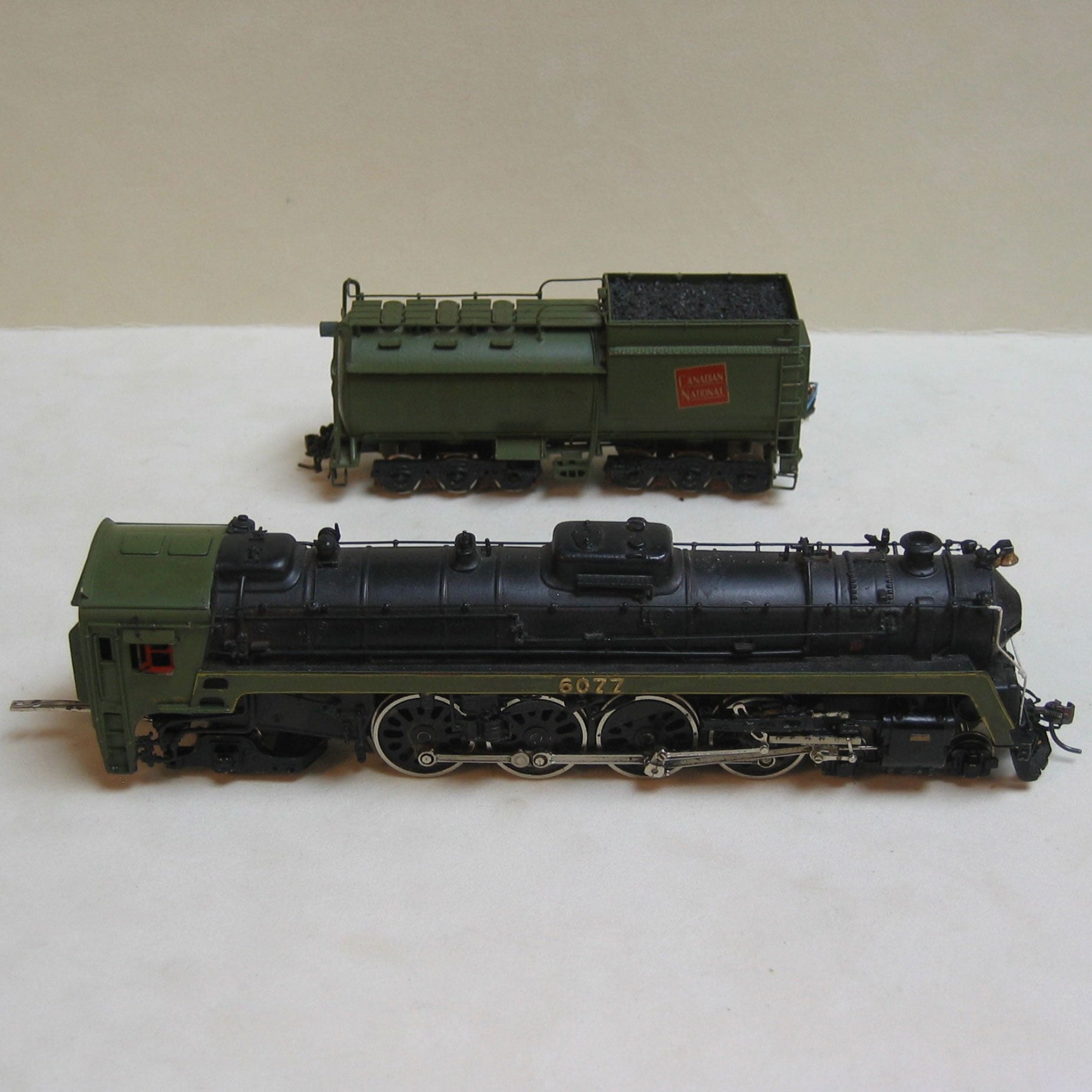 Brass CNR 4-8-2 U1f Northern Steam Locomotive