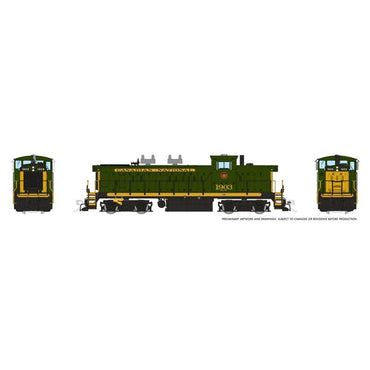 HO GMD-1 (DC/DCC/Sound): CNR - Green Scheme: #1917