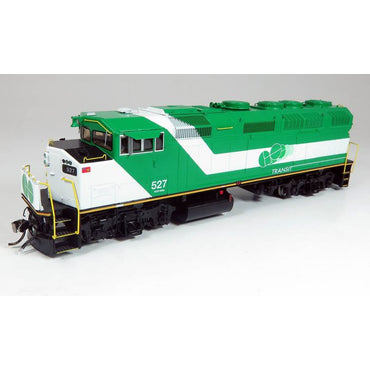 HO F59PH (DC/Silent): GO Transit Special Logo #527