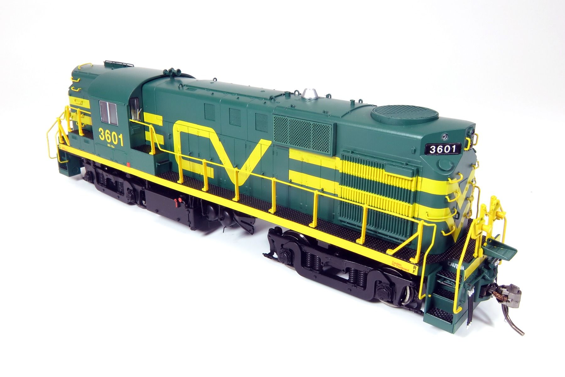 HO RS-11 (DC/DCC/Sound): Central Vermont - Green w/Noodle: #3606