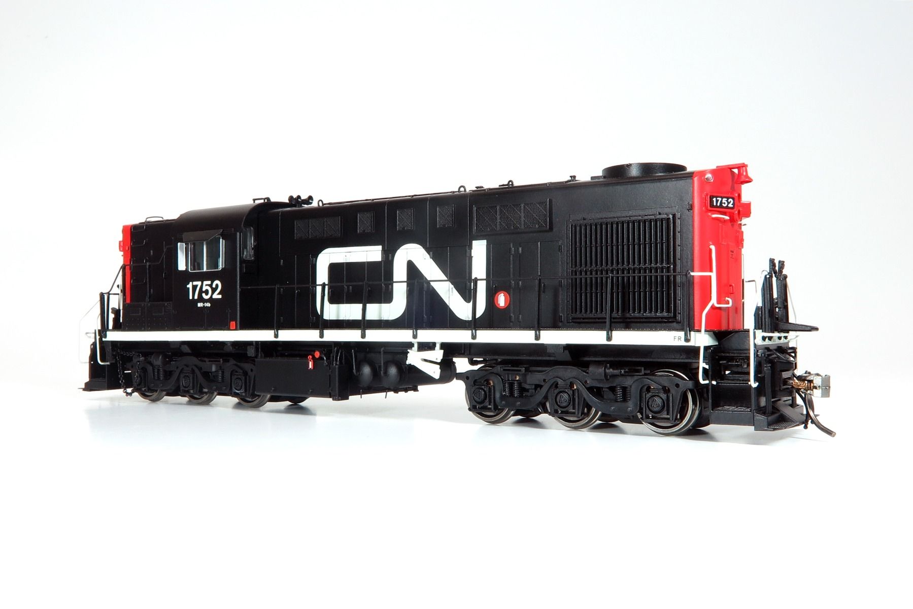 HO RSC-14 (DC/Silent): Canadian National - Noodle #1762