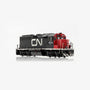 HO EMD GP40 (DC/Silent): CN - Large Noodle: #4015
