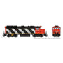 HO EMD GP40 (DC/Silent): CN - Stripes: #4013