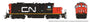 HO GP9RM (DC/DCC/Sound): CN - Large Noodle: #7007