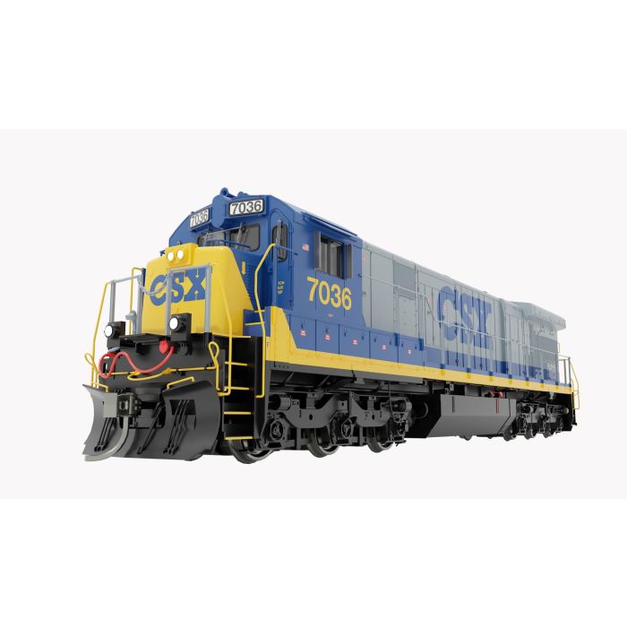 **PREVIOUSLY OWNED, LIKE NEW CONDITION** HO C30-7 (DC/DCC/Sound): CSX #7036 (YN2 scheme)