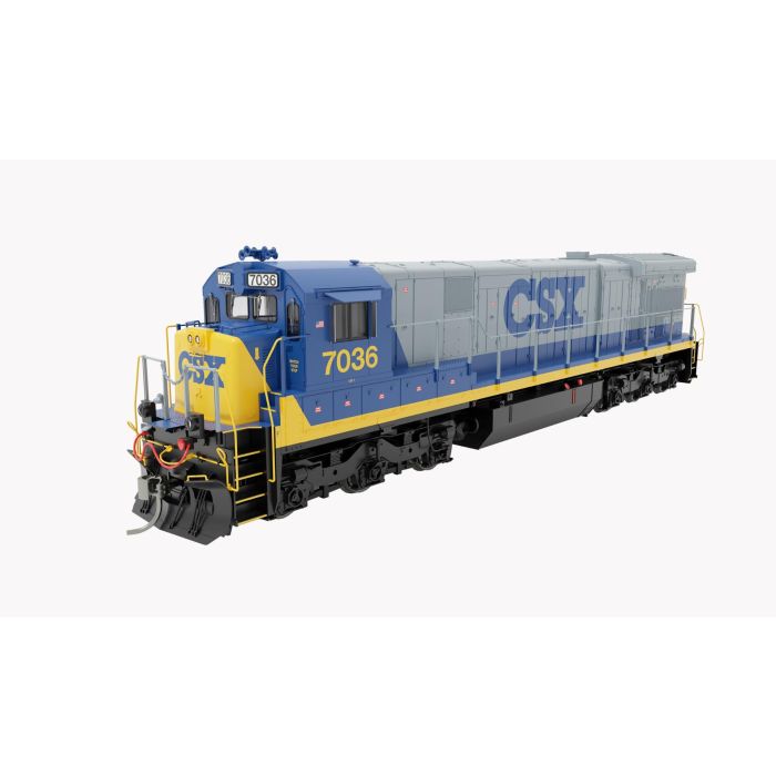 **PREVIOUSLY OWNED, LIKE NEW CONDITION** HO C30-7 (DC/DCC/Sound): CSX #7036 (YN2 scheme)