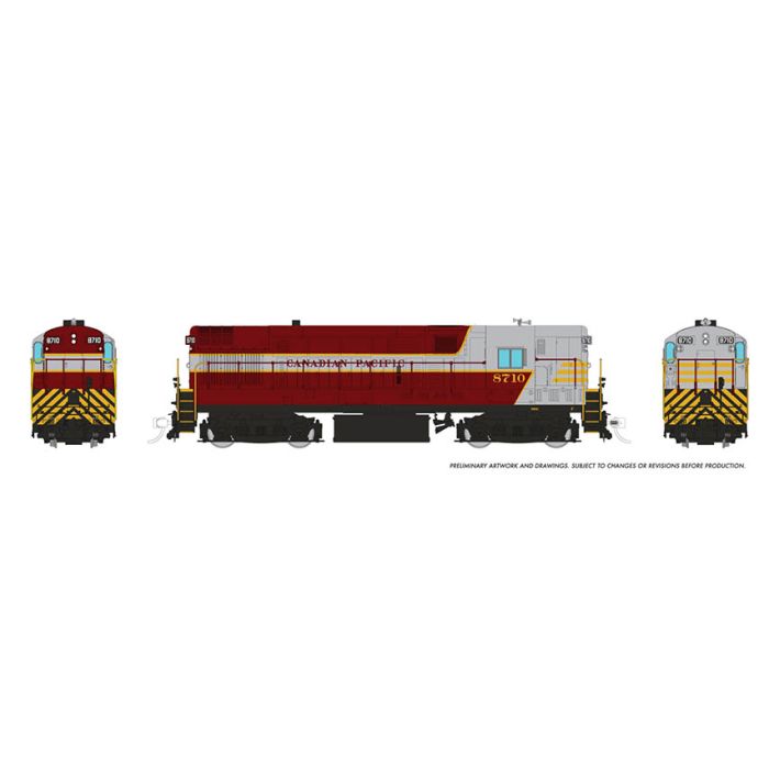 HO H16-44 (DC/DCC/Sound): CPR - Block Scheme: #8710