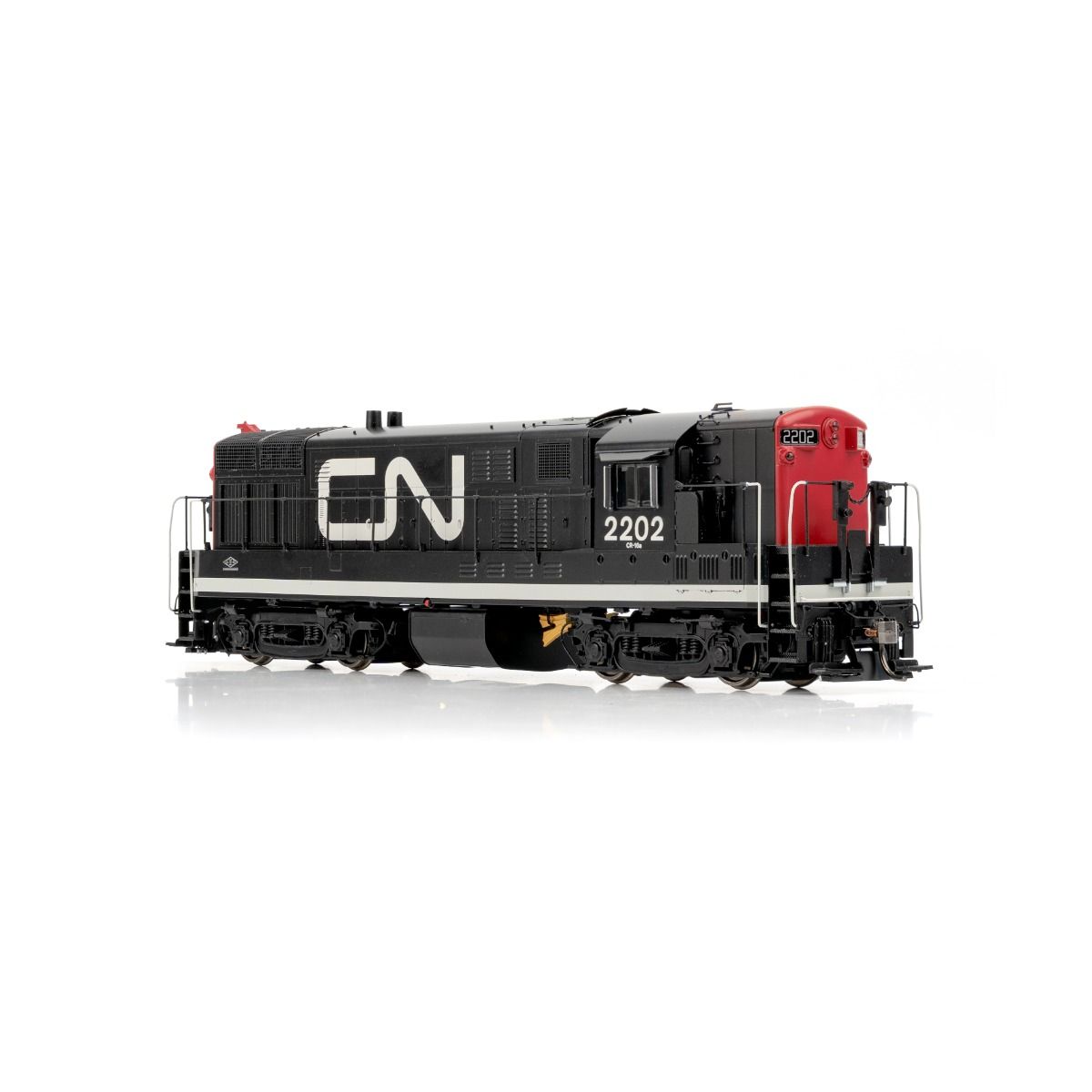 HO H16-44 (DC/DCC/Sound): CN Rail - Wet Noodle Scheme: #2202