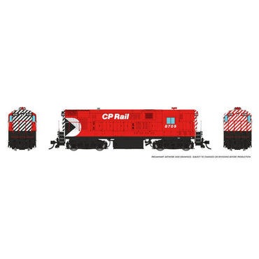 HO H16-44 (DC/DCC/Sound): CP Rail - Action Red Scheme:: #8712
