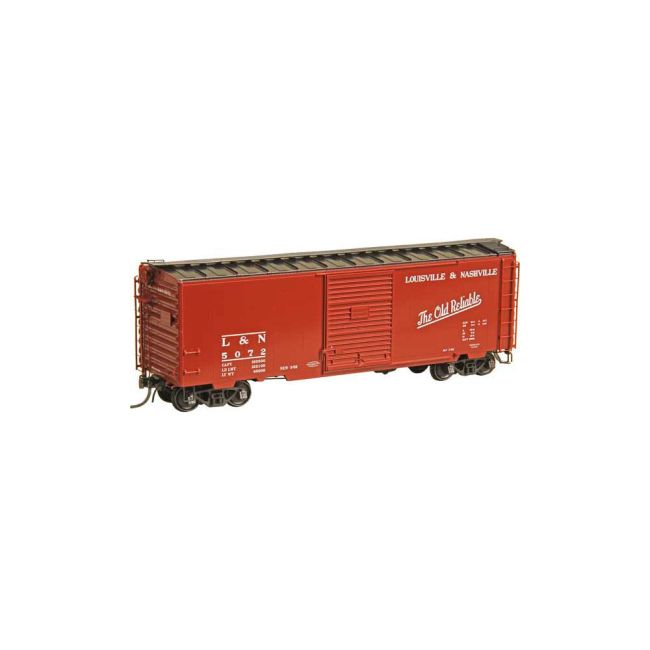HO PS-1 40ft 8ft Door Boxcar: Louisville & Nashville #5072