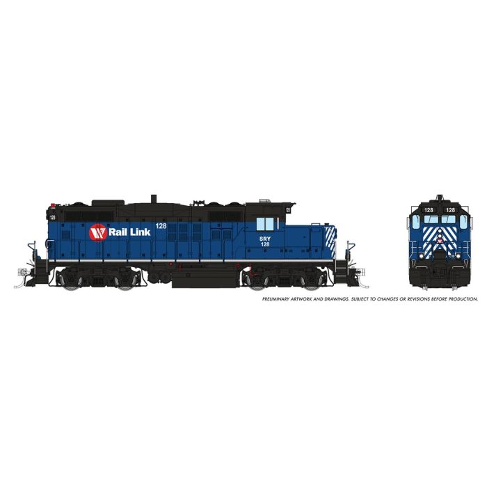 HO GP9u (DCC/Sound): Southern Railway of BC #128