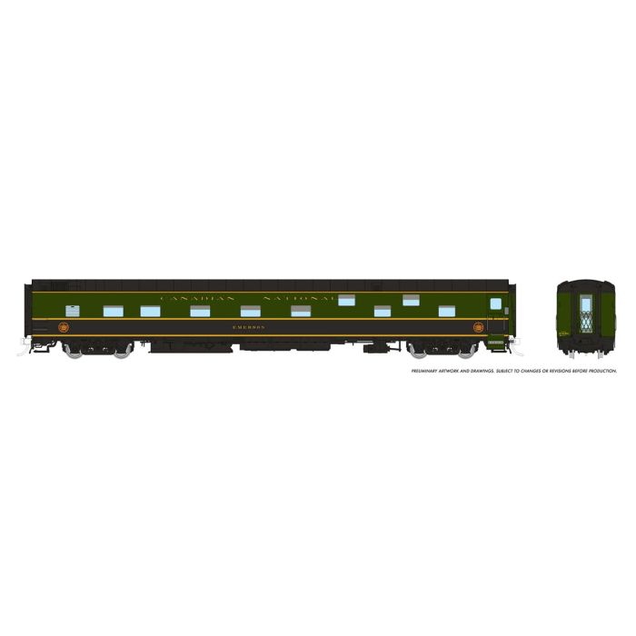 HO Duplex Sleeper: CNR - 1954 Scheme: #1132 Emerson