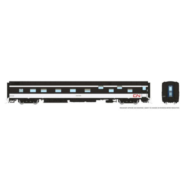 HO Duplex Sleeper: CN - Wet Noodle Scheme: #1136 Endeavour