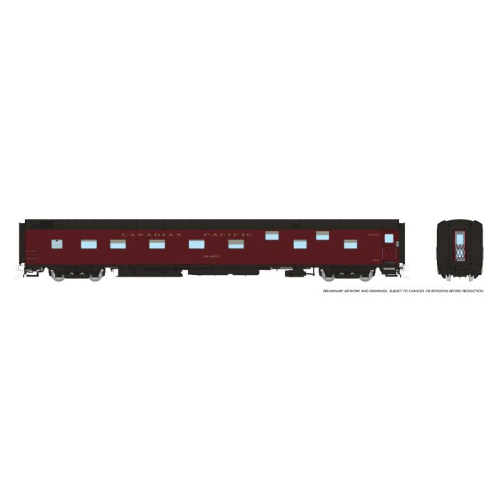 HO Duplex Sleeper: CP - Royal Canadian Pacific: #110 H.B. Bowen