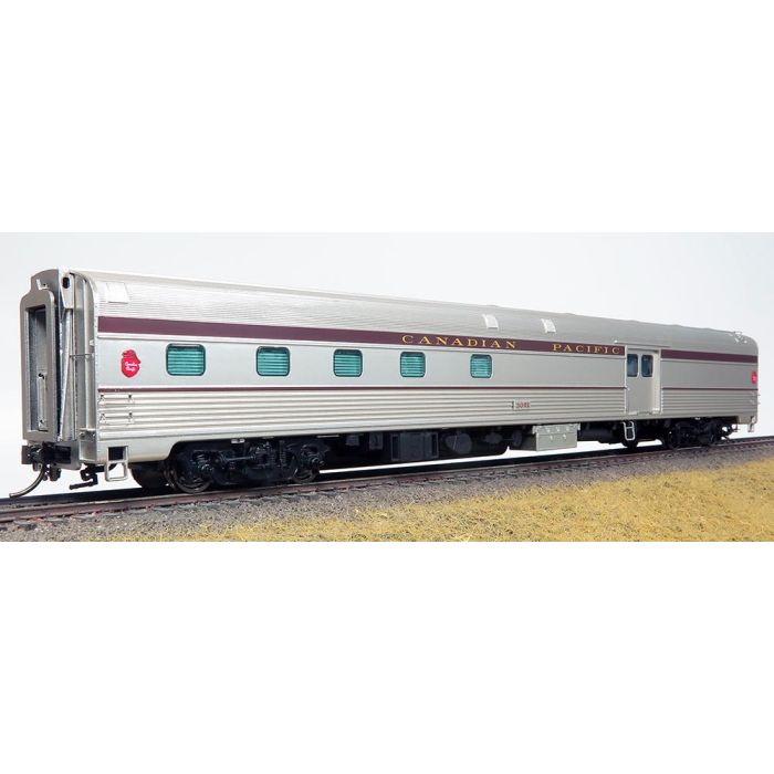 HO Budd Baggage-Dorm - CPR Maroon Scheme: #3005
