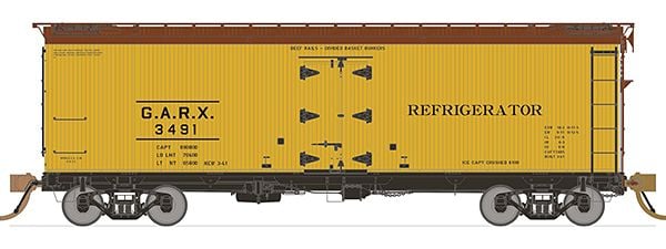 HO GARX 37ft Meat Reefer: GARX Refrigerator #3492