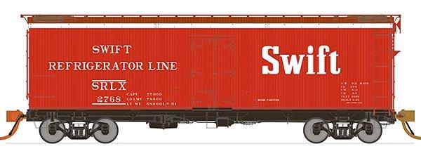HO GARX 37ft Meat Reefer: Swift (Red) #2765