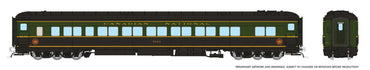 HO CC&F "Balloon Top" Coach: Canadian National (1954) #5226