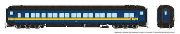 HO CC&F "Balloon Top" Coach: VIA Rail #5181