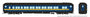 HO CC&F "Balloon Top" Coach: VIA Rail #5201
