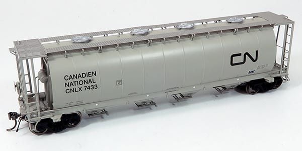 HO 3800cf Hopper: CN (Wet Noodle, Grey) #7109