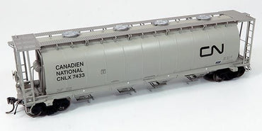 HO 3800cf Hopper: CN (Wet Noodle, Grey) #7109