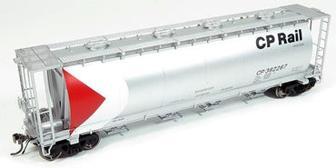 HO 3800cf Hopper: CP Rail (Silver Repaint) #382336