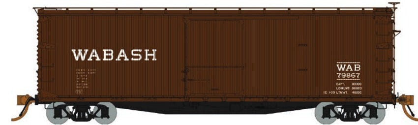 HO USRA D-S Boxcar: Wabash #79687
