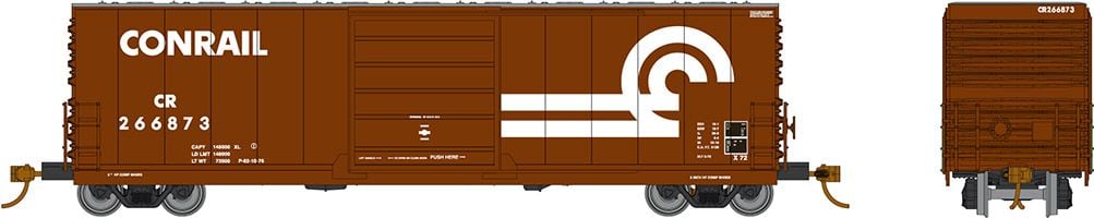 HO Evans X72 Boxcar: Conrail (Large Logo) #269377