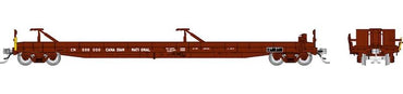 HO Vancover Iron Works Piggyback Flatcar: Canadian National #688031