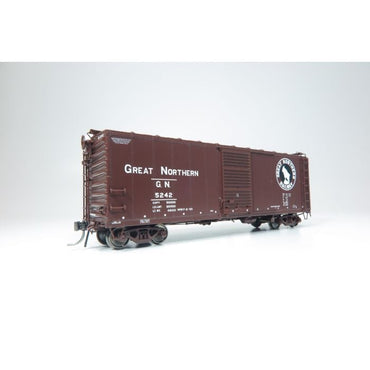 HO GN 40ft Boxcar w/ Late IDNE: Great Northern (Mineral Red) #5085
