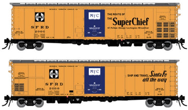 HO RR-56 Mechanical Reefer: Santa Fe (Super Chief Slogan) #2063