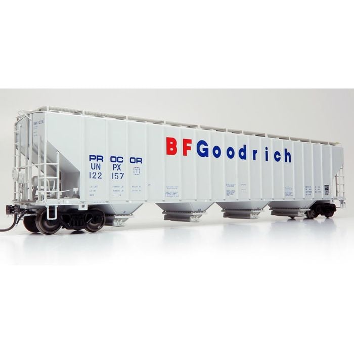 HO Procor 5820 Covered Hopper: UNPX (BF Goodrich) #122146
