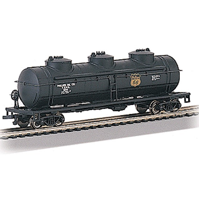 HO 40ft Three-Dome Tank Car: Phillips (66) #9214