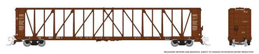 HO NSC Centrebeam Flatcar: CN Rail (Brown) #623260
