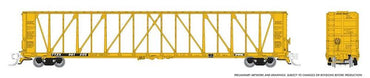 HO NSC Centrebeam Flatcar: TTX #861209