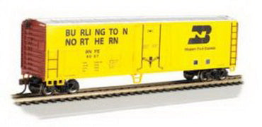 HO 50ft Steel Reefer: Burlington Northern #9037