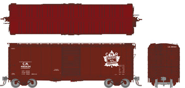 HO 1937 AAR 40ft Boxcar: Canadian National (White Maple Leaf) #484643