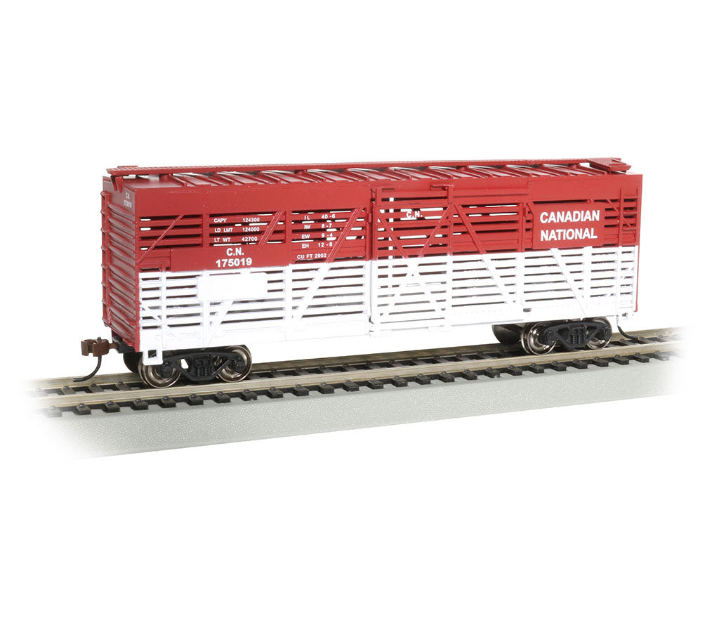 HO 40ft Stock Car: Canadian National #175019