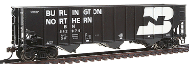 HO Bethlehem Steel 100-Ton 3-Bay Hopper: Burlington Northern #540702