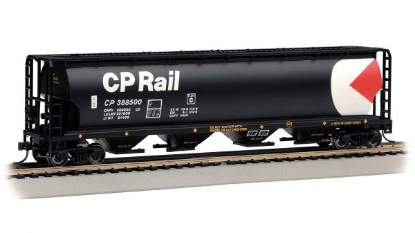 HO Canadian 4-Bay Cylindrical Grain Hopper: Canadian Pacific (Multimark) #388500