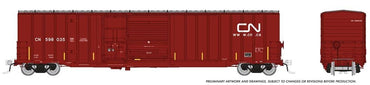 HO Trenton Works 6348cf Boxcar: Canadian National (Website) #598140