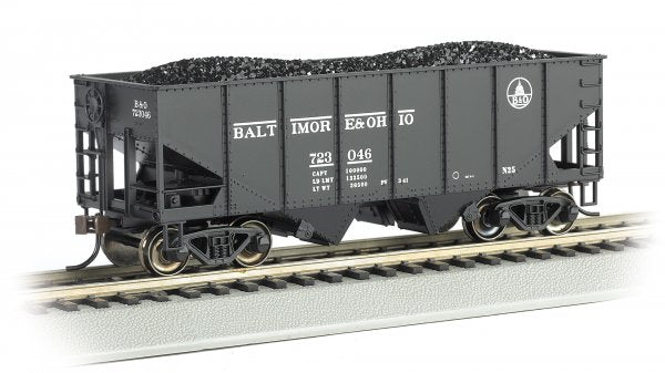 HO 55-Ton 2-Bay USRA Outside Braced Hopper w/ Load: Baltimore & Ohio (Capital Dome) #723046