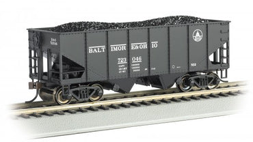 HO 55-Ton 2-Bay USRA Outside Braced Hopper w/ Load: Baltimore & Ohio (Capital Dome) #723046