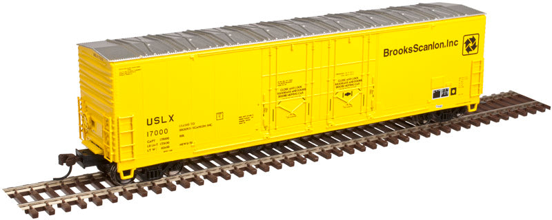 HO Evans 53ft Double Plug Door Boxcar: Brooks Scanlon #17009