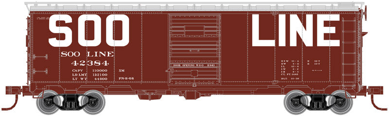 HO 1932 ARA Boxcar: Soo Line (Modern) #42070