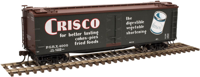 HO 40ft Wood Reefer: Crisco #4000