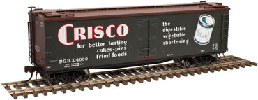 HO 40ft Wood Reefer: Crisco #4000