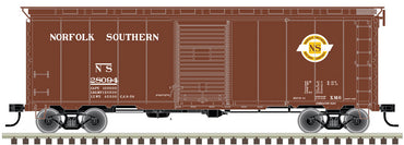HO 40ft Postwar 6ft Door Boxcar: Norfolk Southern #28094